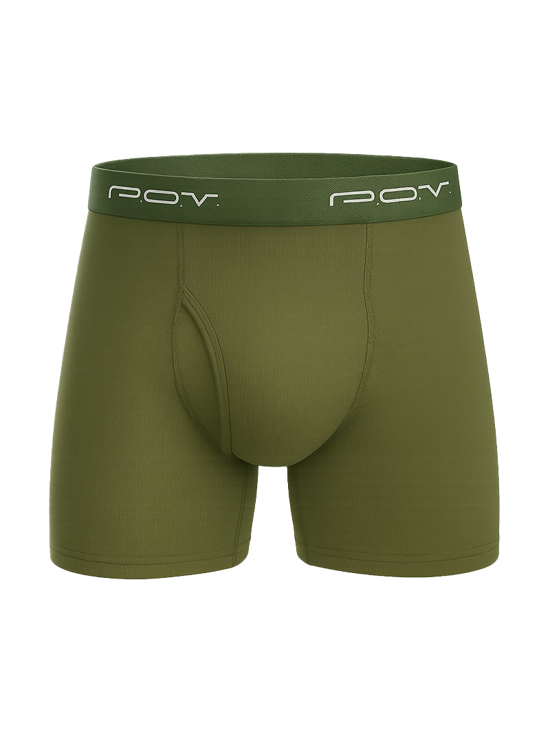 POV Flyfront Cotton Boxer