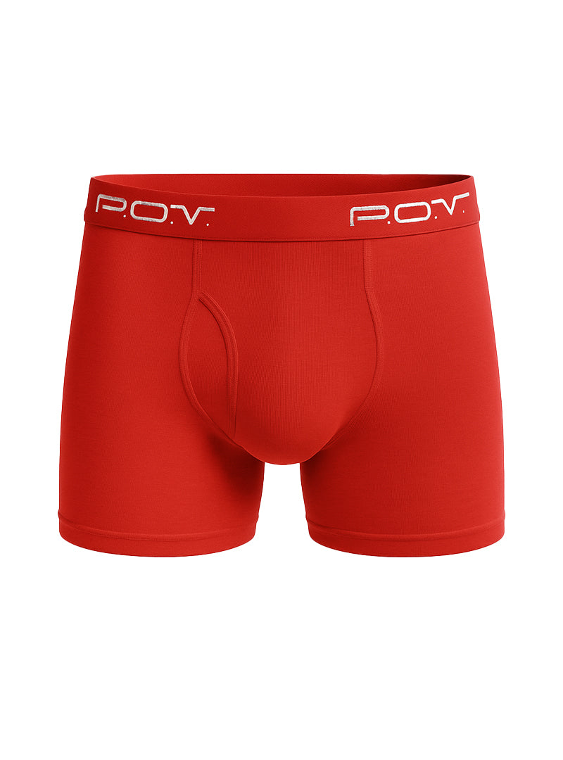 POV Flyfront Cotton Boxer