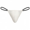 White PRIDE MESH G-STRING