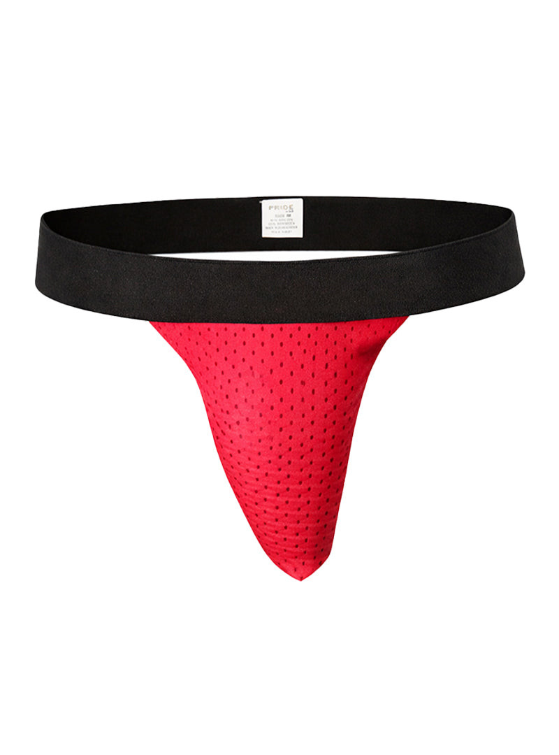 Red Pride Mesh Sock, Men's Bold Mesh Underwear