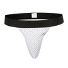 White Pride Mesh Sock, Men's Bold Mesh Underwear