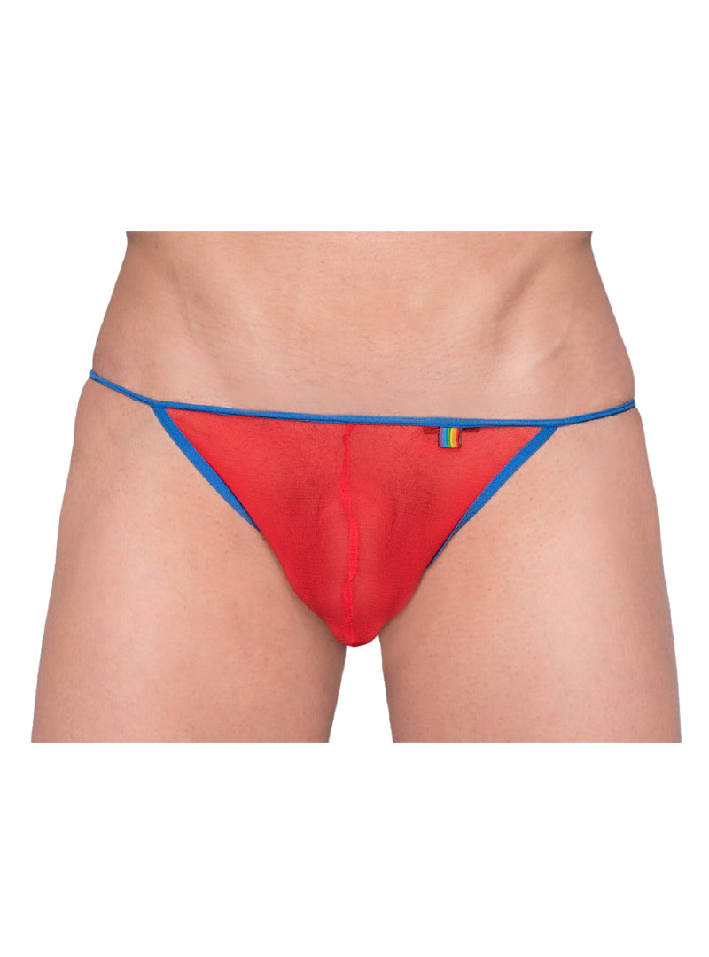Pride Mesh Gossamer G-String