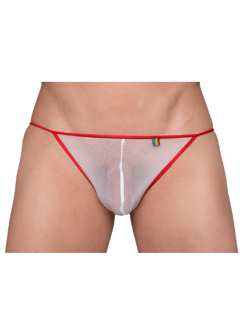 Pride Mesh Gossamer G-String