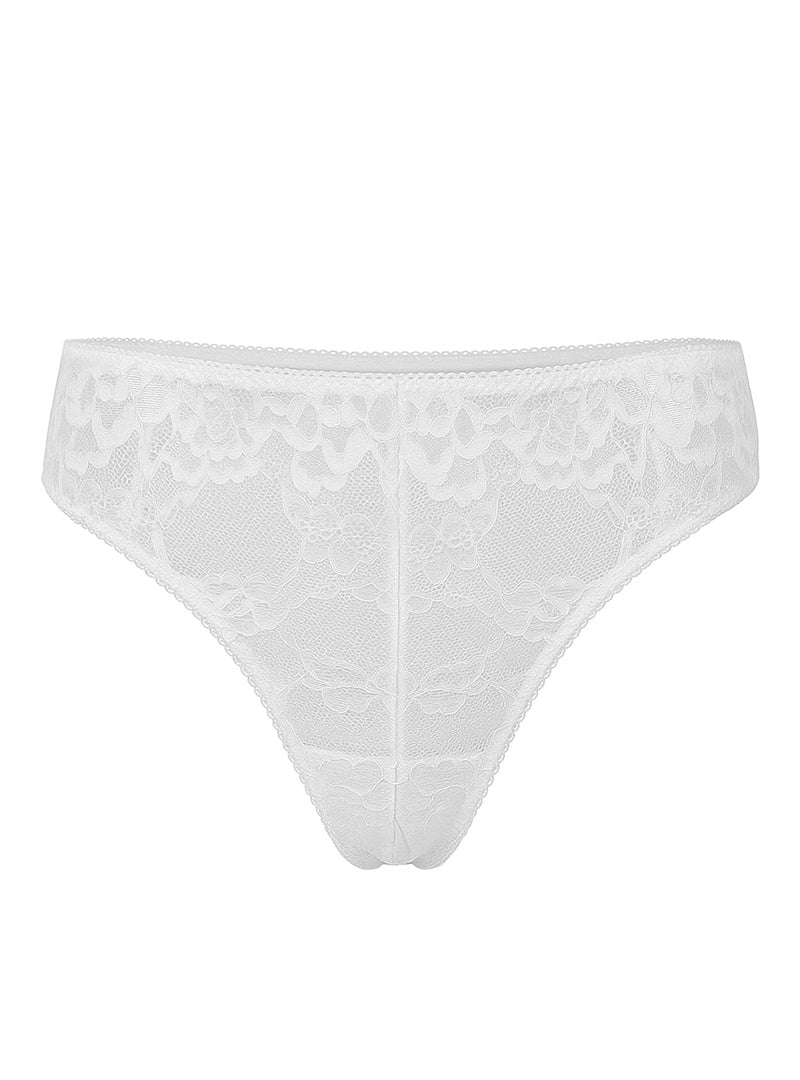 Pink Line Lace Panties