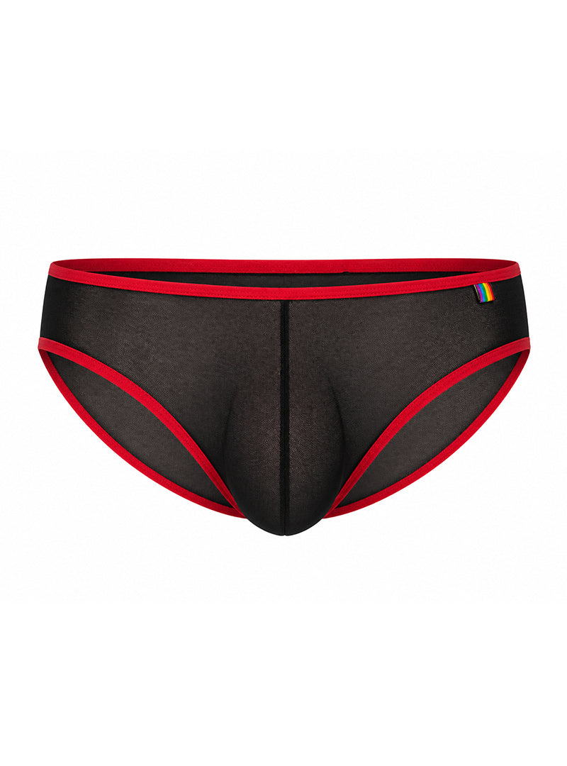 Black Pride Mesh Gossamer Bikini