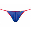 Blue Pride Mesh Gossamer G-String