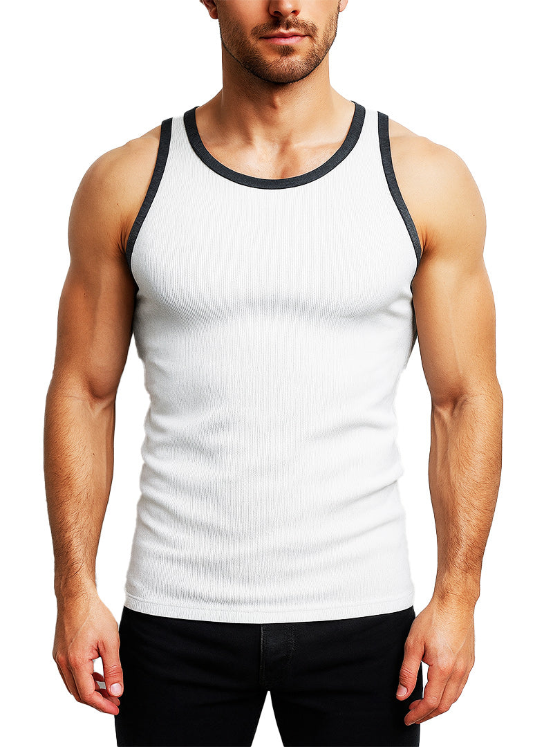Pride USA Ribbed Cotton Tank Top