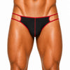 Black Pride Ultra Stretch Amplify G-String Front