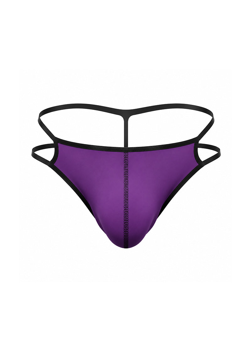 Purple Pride Ultra Stretch Amplify G-String Front