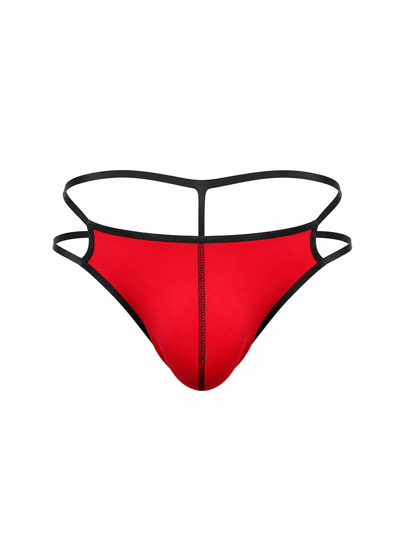 Red Pride Ultra Stretch Amplify G-String Front