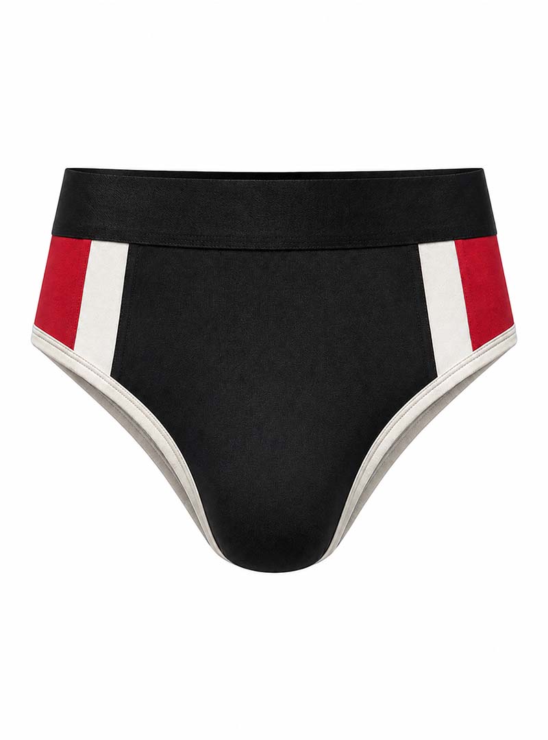 Red Black Essential Comfort Jock