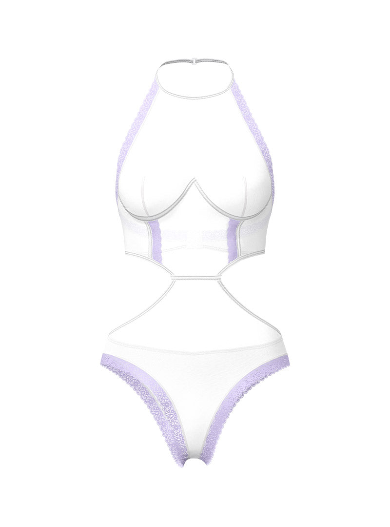 Sheer Passion Halter Teddy