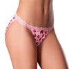 Split Back & Crotchless Panty w/ Lube