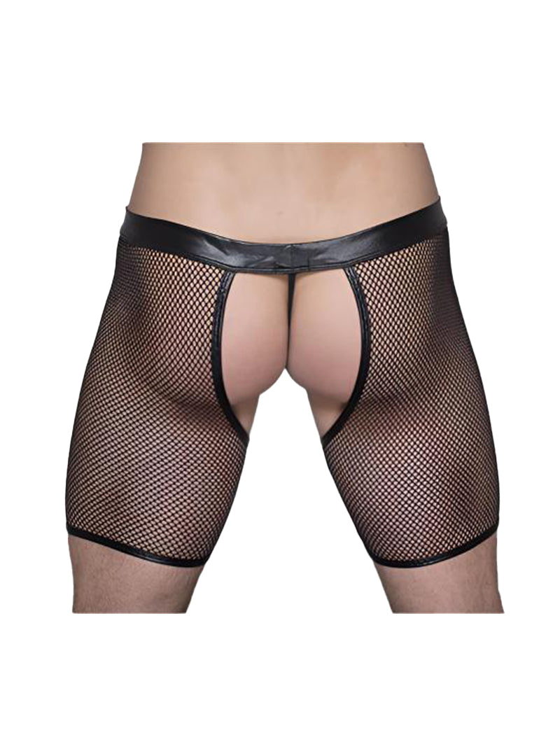 Tartarus Mini Fishnet Chaps