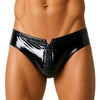 Black Tartarus Coated Brief Front