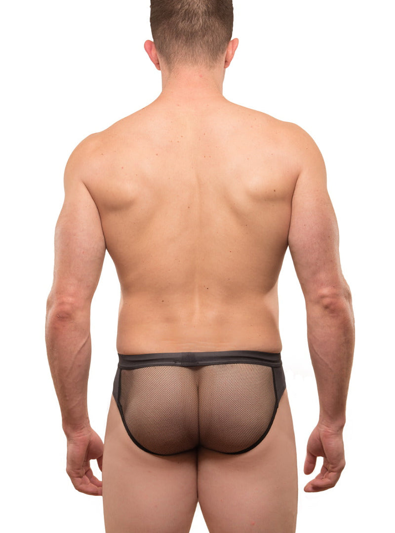 Tartarus Sheer Mesh Brief