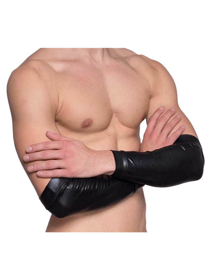 Tartarus Coated Faux Leather Arm Bands