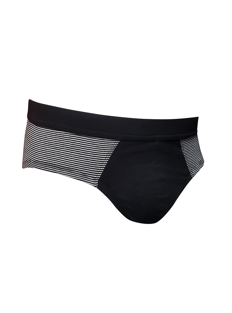 Tartarus Striped Cotton Brief