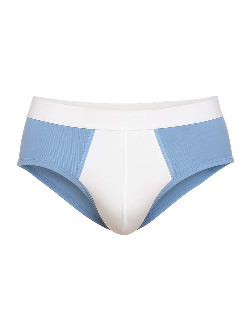 UNDERGEAR BASIX STAN TWO TONE BRIEF
