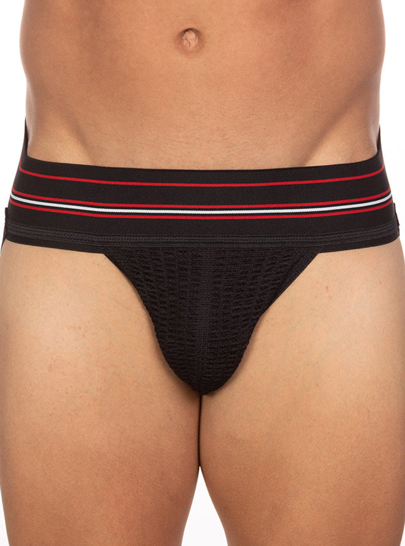 Undergear Fizx Judd Solid Knit Jockstrap: Men's Athletic Underwear
