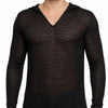 Black Undergear POV Resort Sheer Hoodie Front