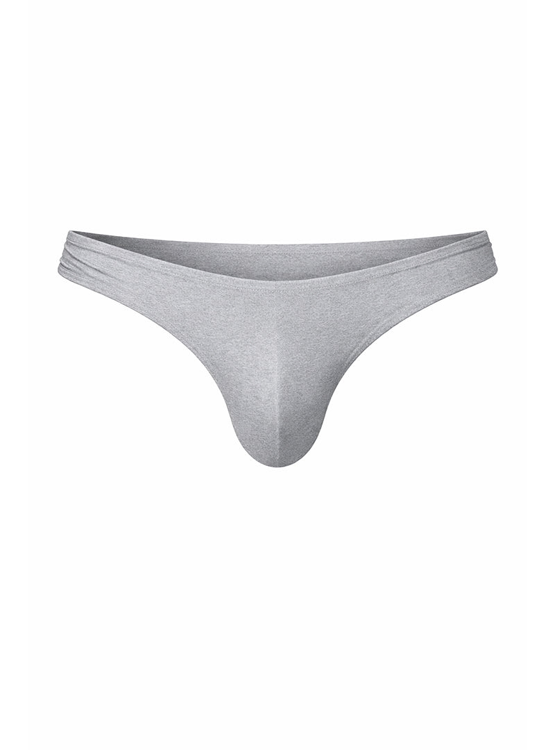 Fizx Full Coverage Men's Bikini Men's Underwear With Snug Pouch – Gray