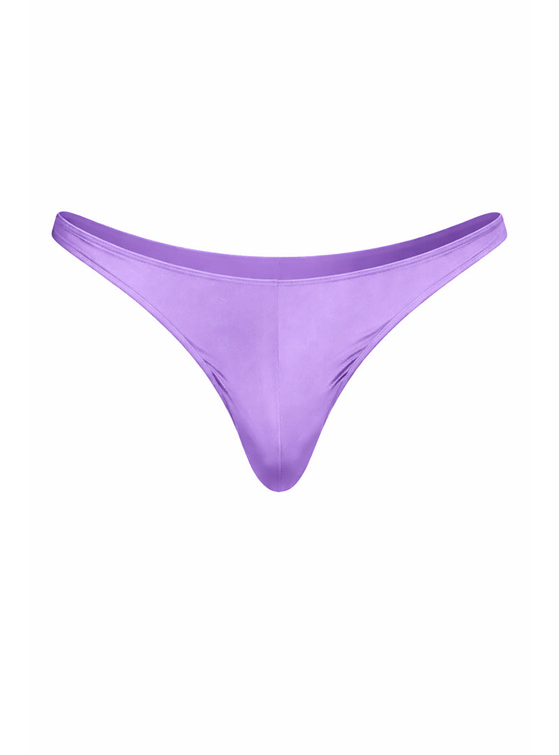 Lavender Fizx Rayon Thong, Men's Low Rise Underwear on a white background